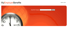Tablet Screenshot of myemployerbenefits.com
